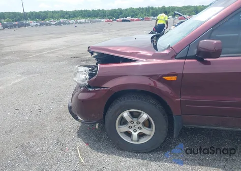 2007 Honda Pilot Ex-L from USA, damaged, VIN 2HKYF18607H519224